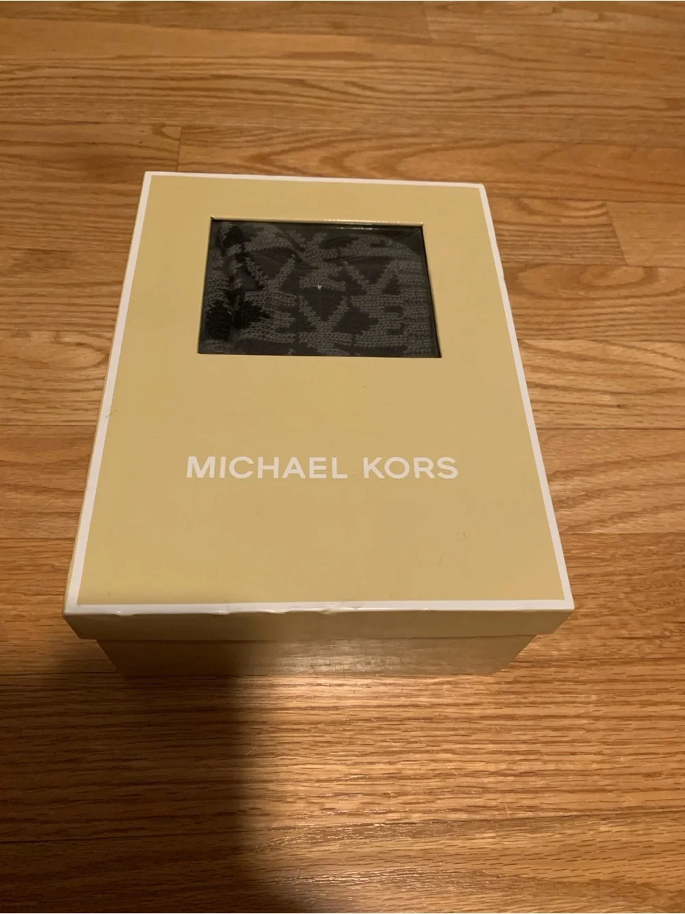 Michael Kors Black Hosiery Socks in Branded Box